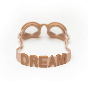 Очки для дайвинга Mrs. Ertha "Googlies Soft Blush Dream", персиковая пудра